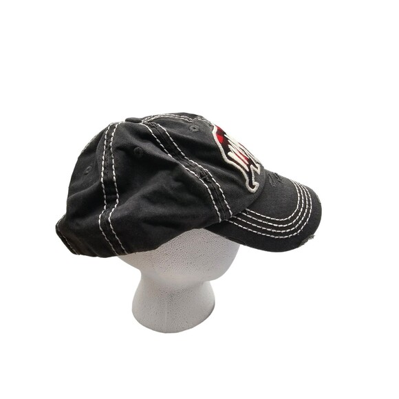 Kbethos Vintage Mama Bear W/ Santa Hat Distressed Stitch Baseball Cap - Picture 6 of 7